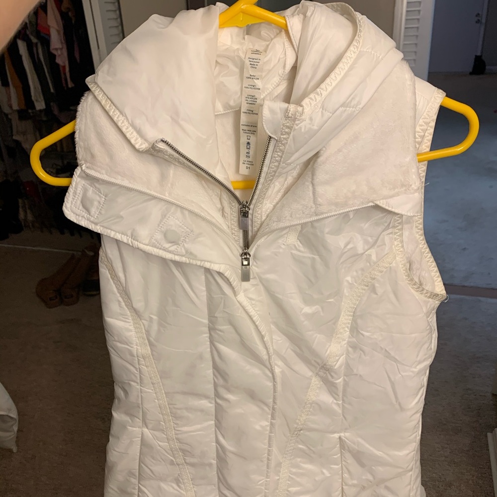 White Lululemon Vest